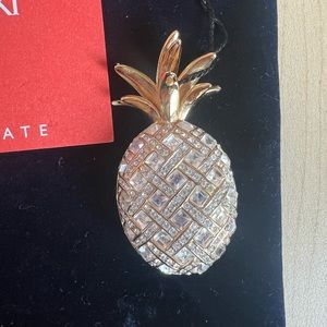 Swarovski Pineapple Brooch- New with Tags